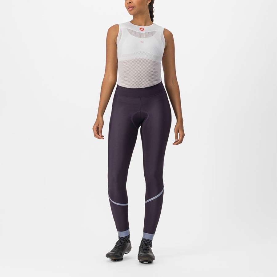 Leggings Castelli VELOCISSIMA THERMAL Donna Argento | 63259XAET