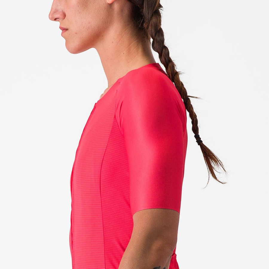 Maglia Castelli AERO PRO 7.0 W Donna Rosse | 52813SOGW