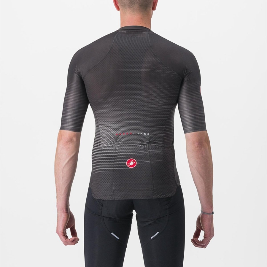 Maglia Castelli AERO RACE 6.0 Uomo Nere | 56298QUKA