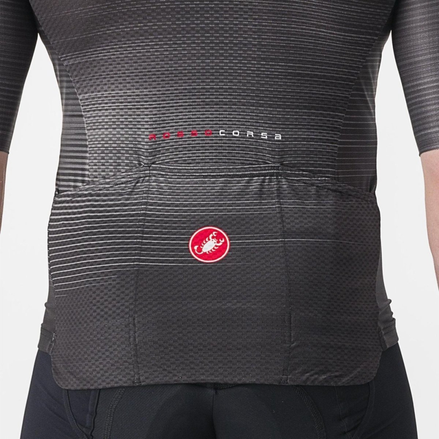 Maglia Castelli AERO RACE 6.0 Uomo Nere | 56298QUKA