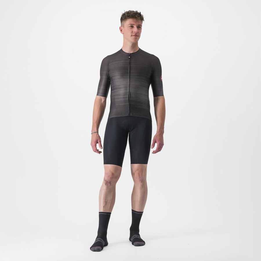 Maglia Castelli AERO RACE 6.0 Uomo Nere | 56298QUKA