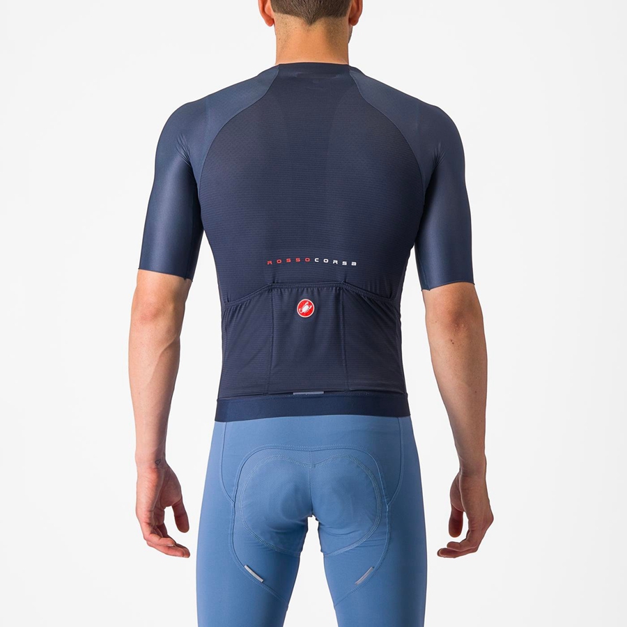 Maglia Castelli AERO RACE 7.0 Uomo Blu | 63205ZPBI