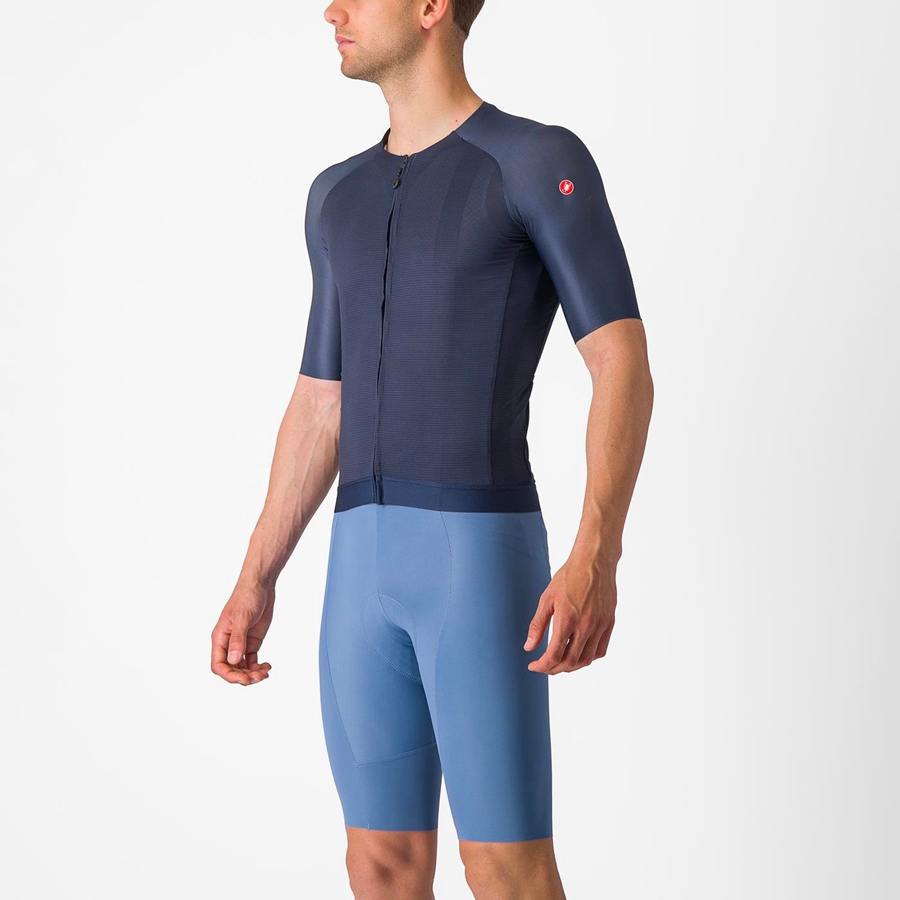 Maglia Castelli AERO RACE 7.0 Uomo Blu | 63205ZPBI