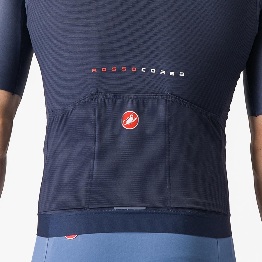 Maglia Castelli AERO RACE 7.0 Uomo Blu | 63205ZPBI