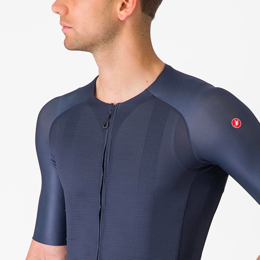 Maglia Castelli AERO RACE 7.0 Uomo Blu | 63205ZPBI