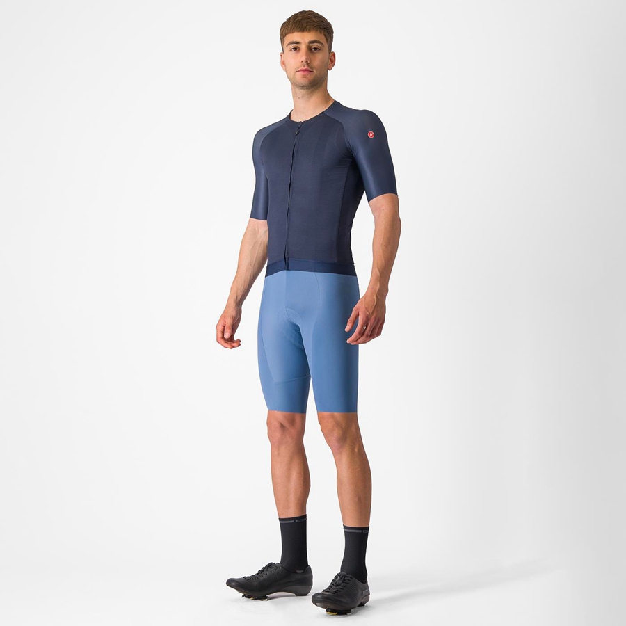 Maglia Castelli AERO RACE 7.0 Uomo Blu | 63205ZPBI