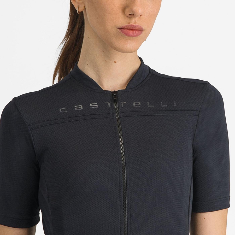 Maglia Castelli ANIMA 4 Donna Nere | 26581KJFH