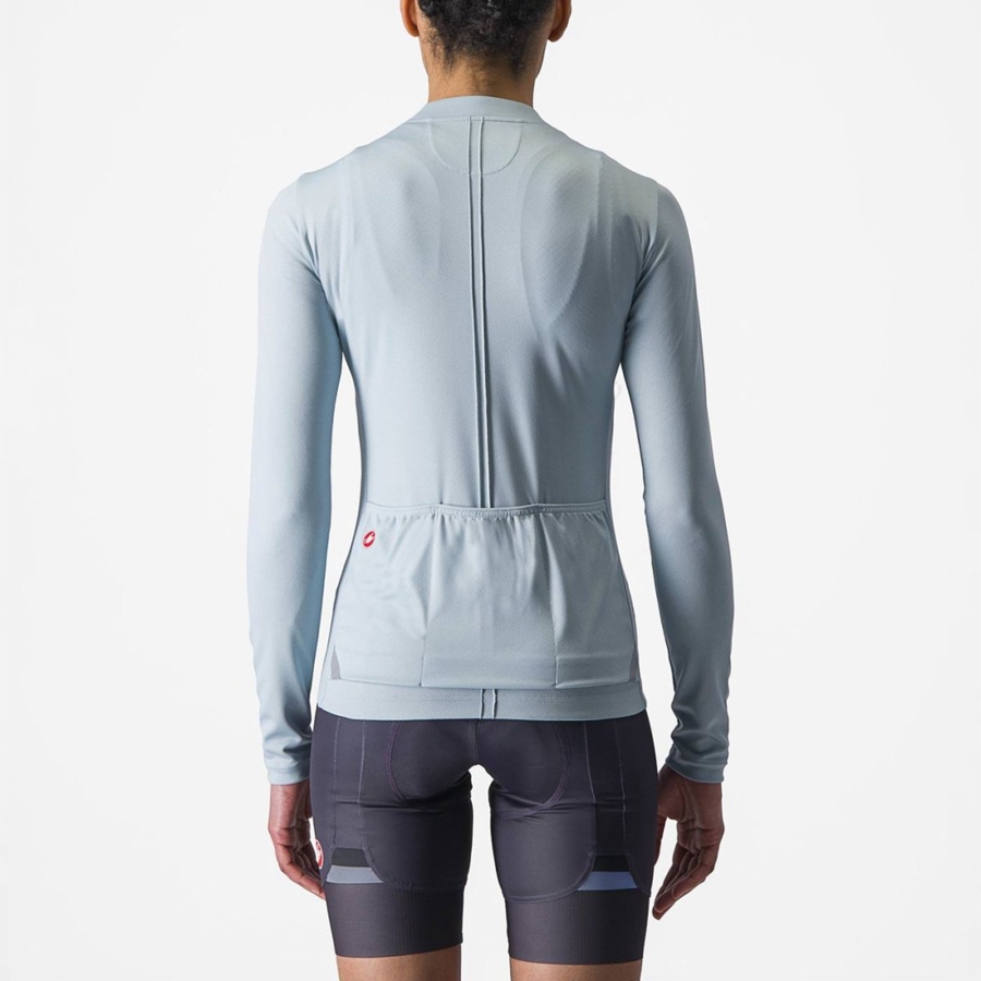 Maglia Castelli ANIMA 4 LONG SLEEVE Donna Blu | 07628NYVS