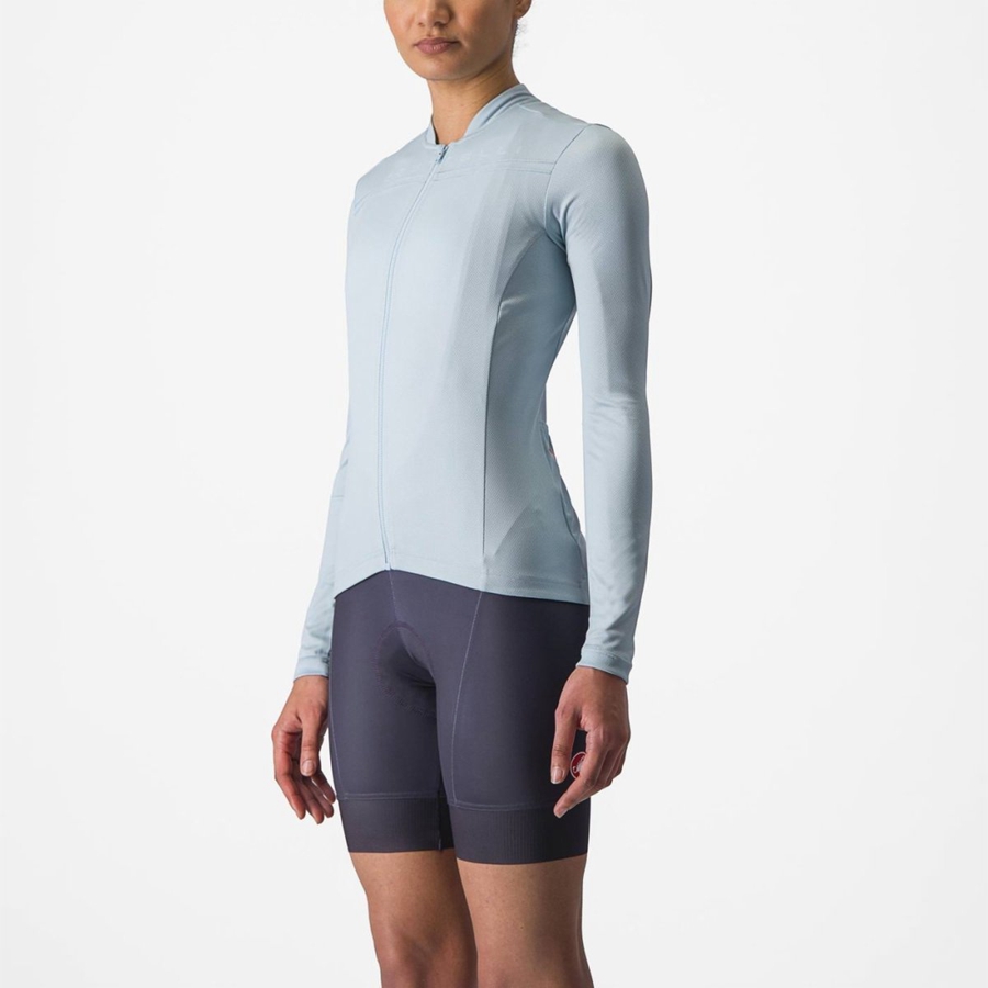 Maglia Castelli ANIMA 4 LONG SLEEVE Donna Blu | 07628NYVS