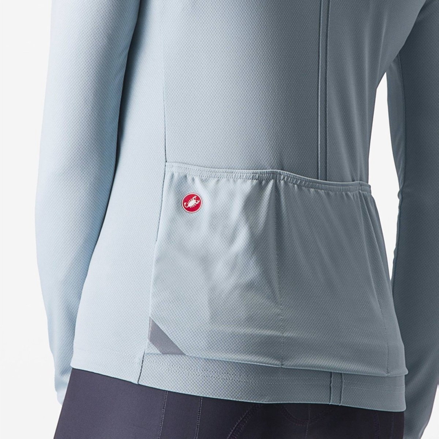 Maglia Castelli ANIMA 4 LONG SLEEVE Donna Blu | 07628NYVS