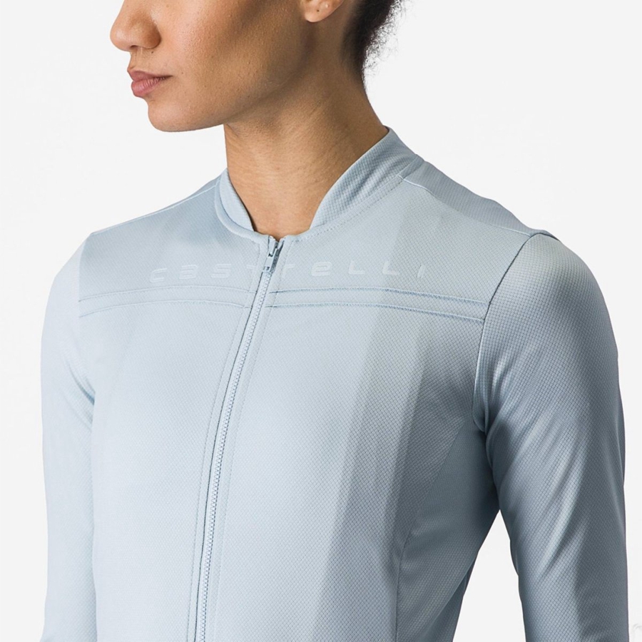 Maglia Castelli ANIMA 4 LONG SLEEVE Donna Blu | 07628NYVS