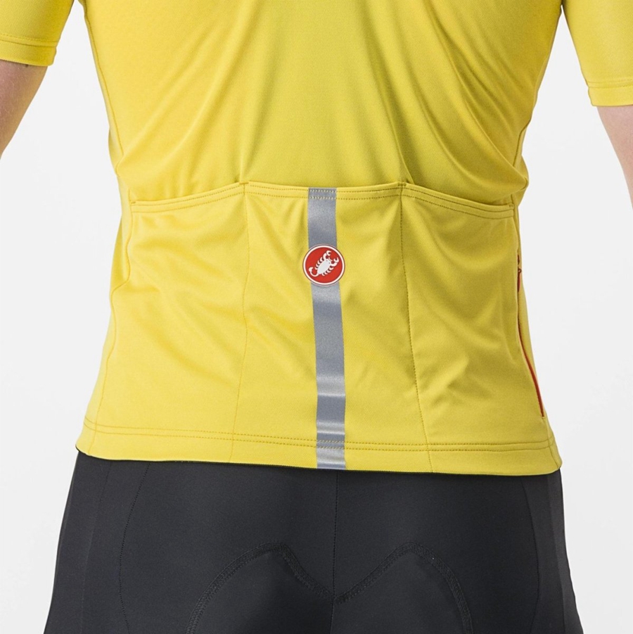 Maglia Castelli CLASSIFICA Uomo Gialle | 04269OCVX