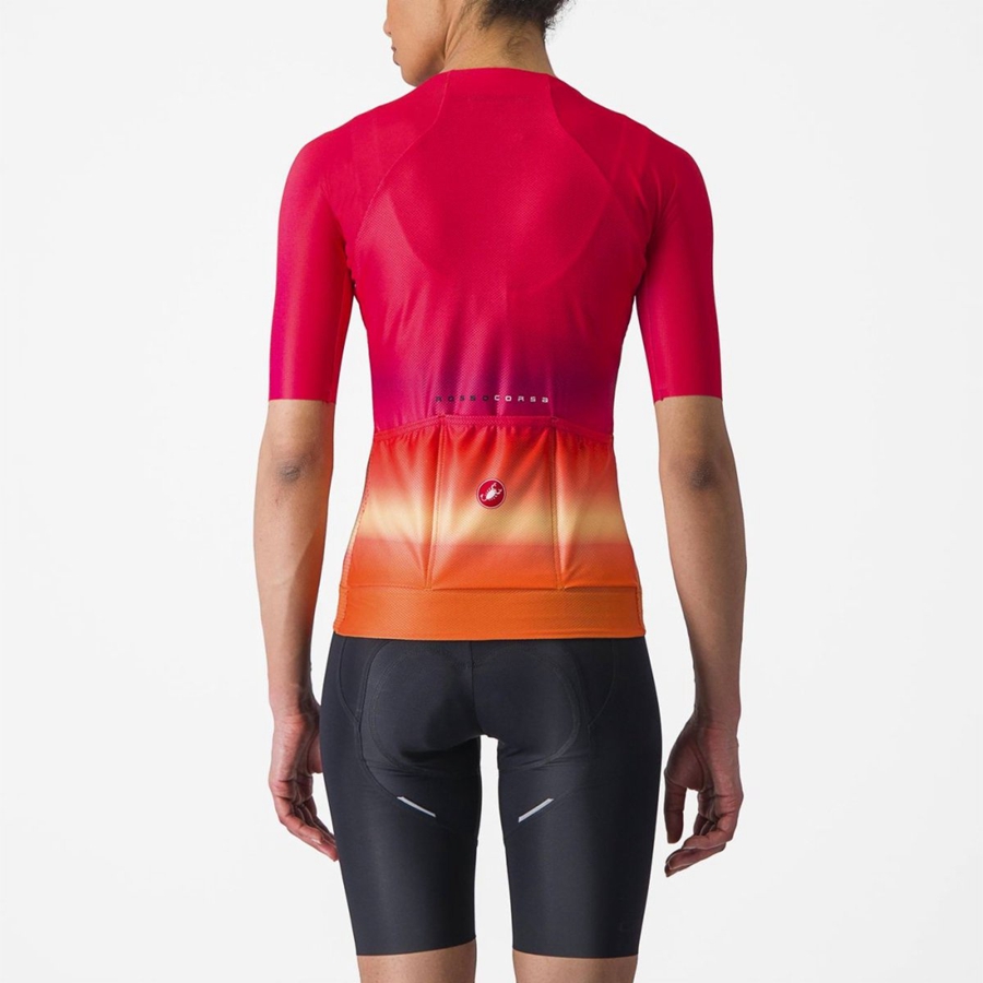 Maglia Castelli CLIMBER'S 4.0 W Donna Rosa | 65294XFUM