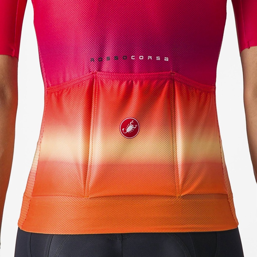 Maglia Castelli CLIMBER'S 4.0 W Donna Rosa | 65294XFUM