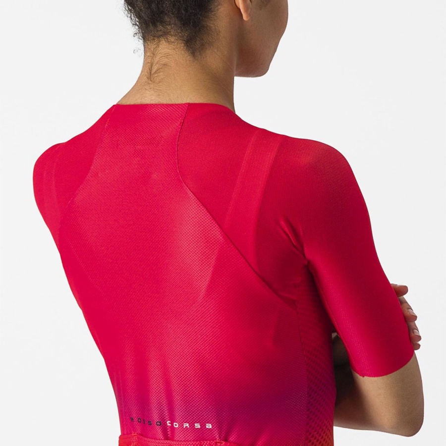 Maglia Castelli CLIMBER'S 4.0 W Donna Rosa | 65294XFUM