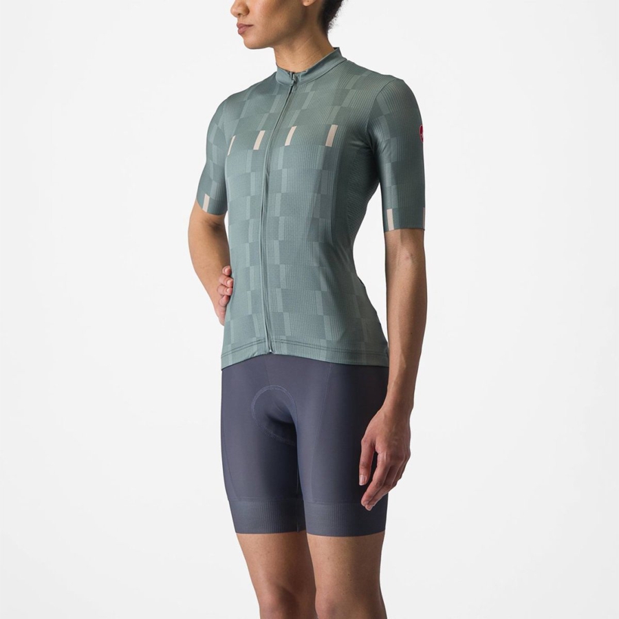 Maglia Castelli DIMENSIONE Donna Verde Acqua | 67134BAGI