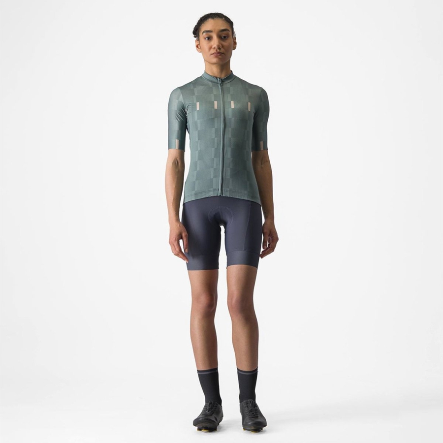 Maglia Castelli DIMENSIONE Donna Verde Acqua | 67134BAGI