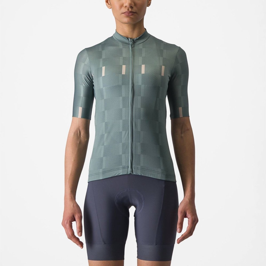 Maglia Castelli DIMENSIONE Donna Verde Acqua | 67134BAGI