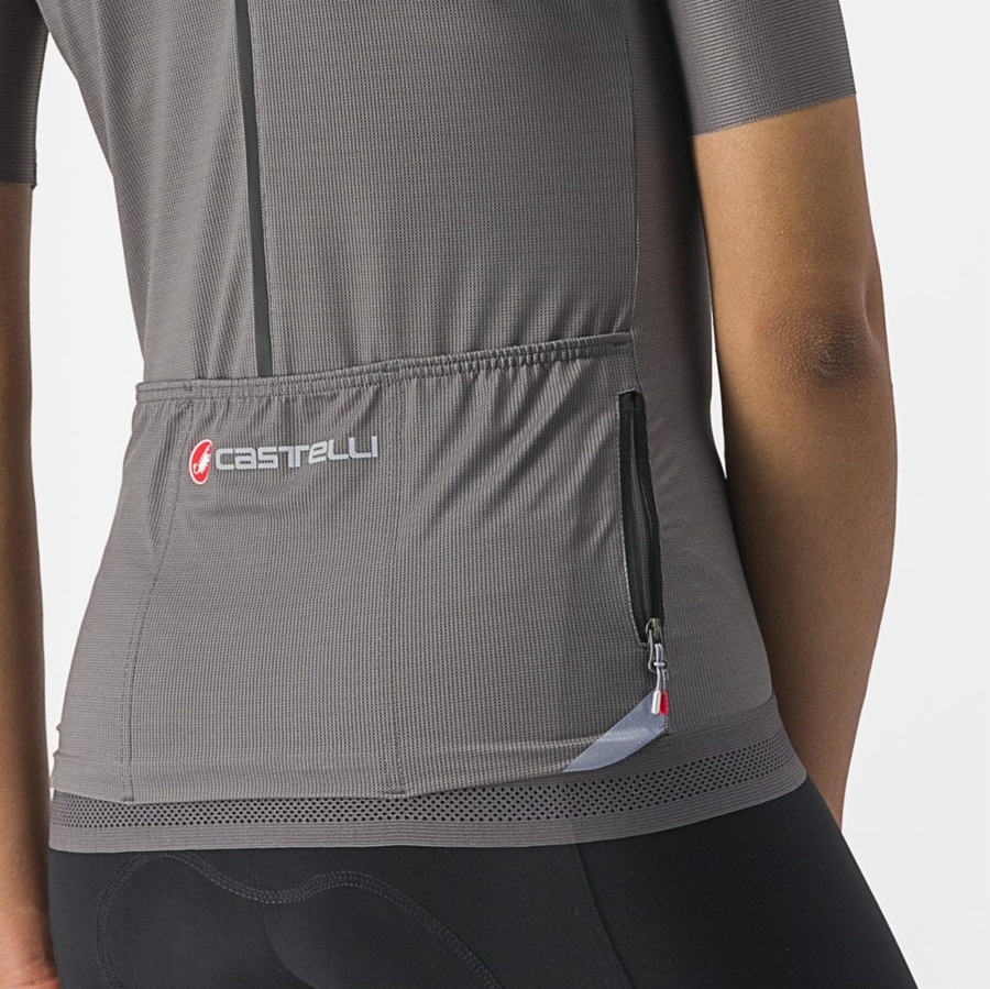 Maglia Castelli ENDURANCE W Donna Grigie | 34907KMNQ