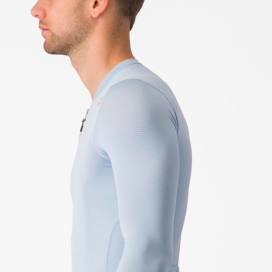 Maglia Castelli ESPRESSO LS Uomo Blu Blu | 68951CBAE