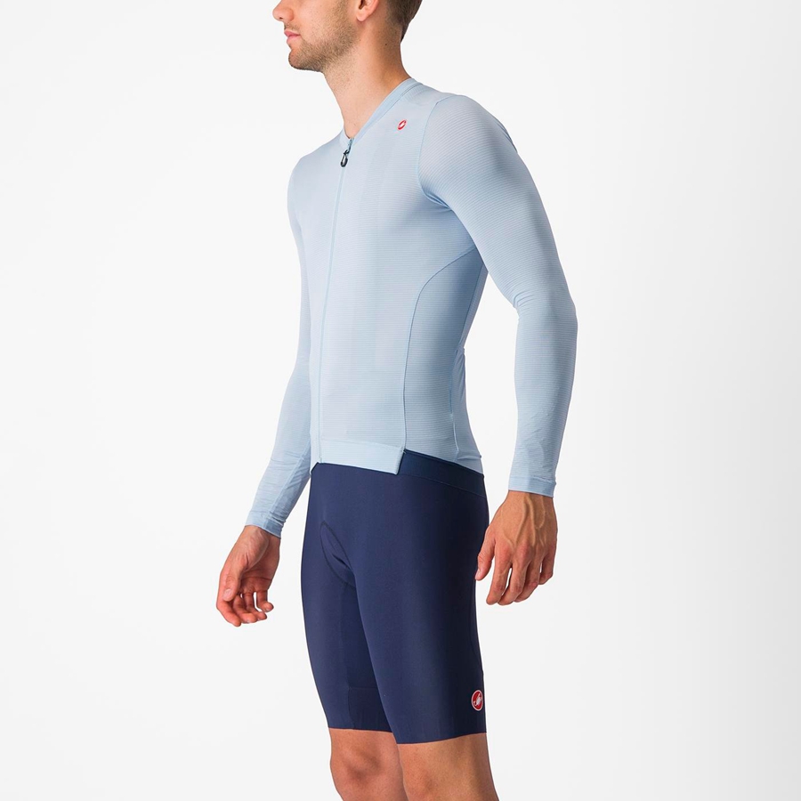 Maglia Castelli ESPRESSO LS Uomo Blu Blu | 68951CBAE