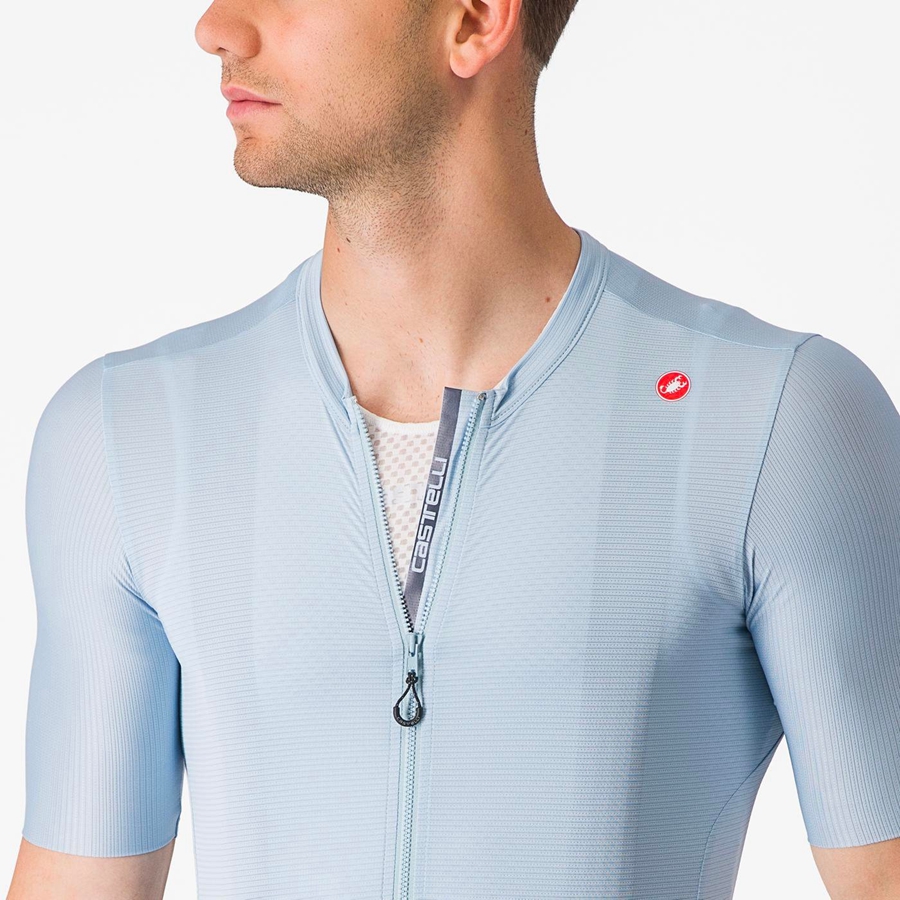 Maglia Castelli ESPRESSO Uomo Blu Blu | 85126DKIU