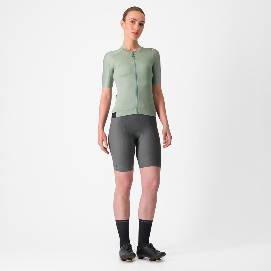 Maglia Castelli ESPRESSO W Donna Verdi Verdi Profondo | 98370SNLX