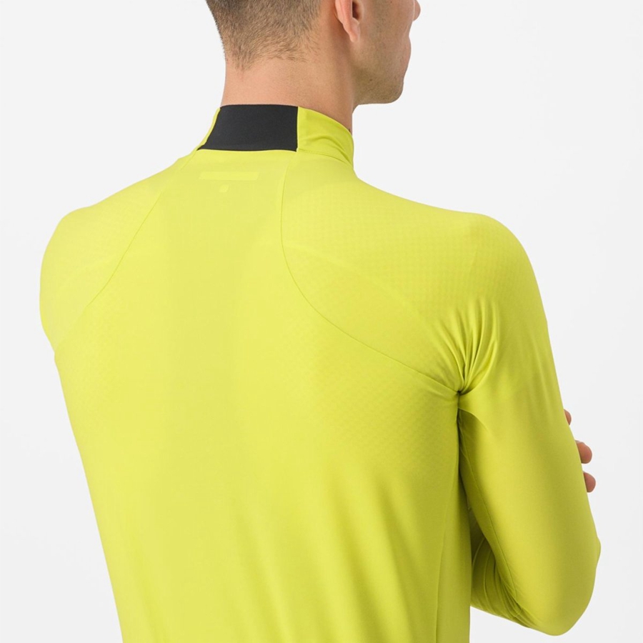 Maglia Castelli FLIGHT AIR Uomo Gialle | 51608GMPK