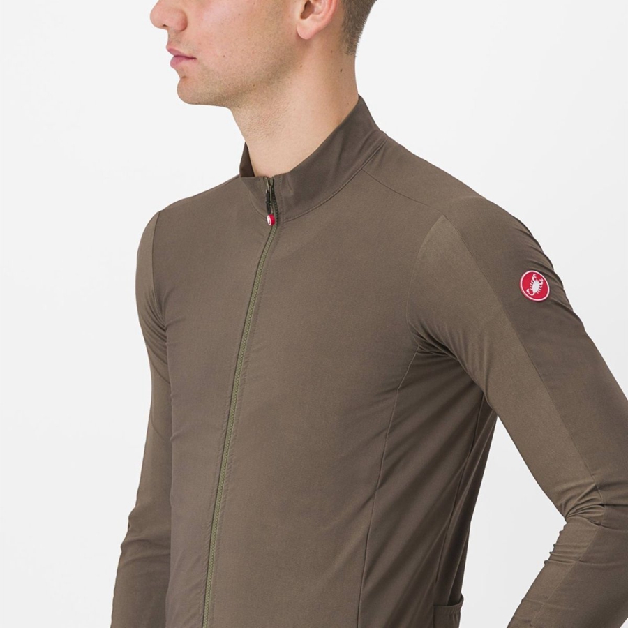 Maglia Castelli FLIGHT AIR Uomo Marroni | 08136GIMF