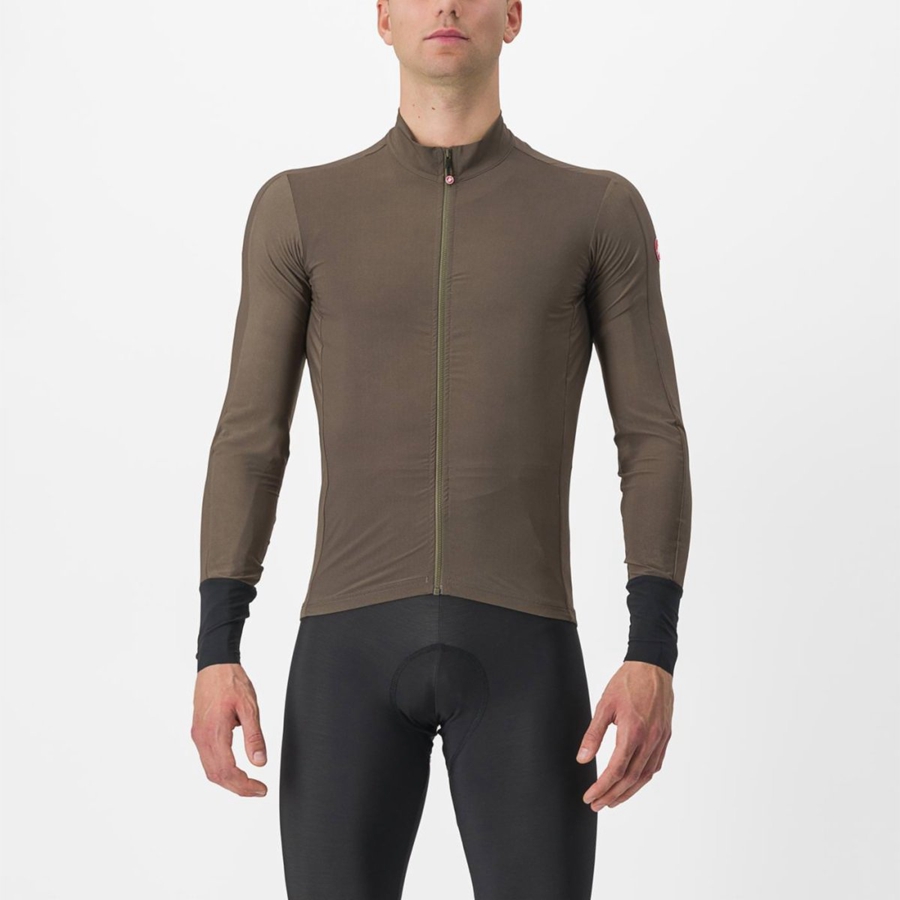 Maglia Castelli FLIGHT AIR Uomo Marroni | 08136GIMF