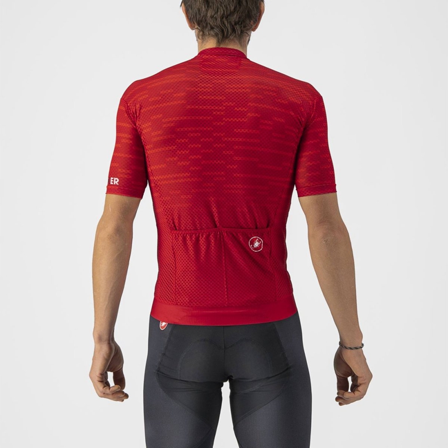 Maglia Castelli INSIDER Uomo Rosse Scuro | 03679FSPV