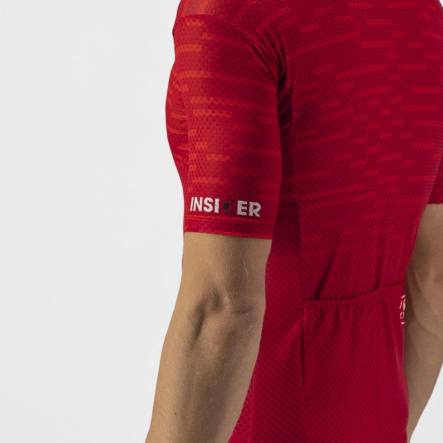 Maglia Castelli INSIDER Uomo Rosse Scuro | 03679FSPV