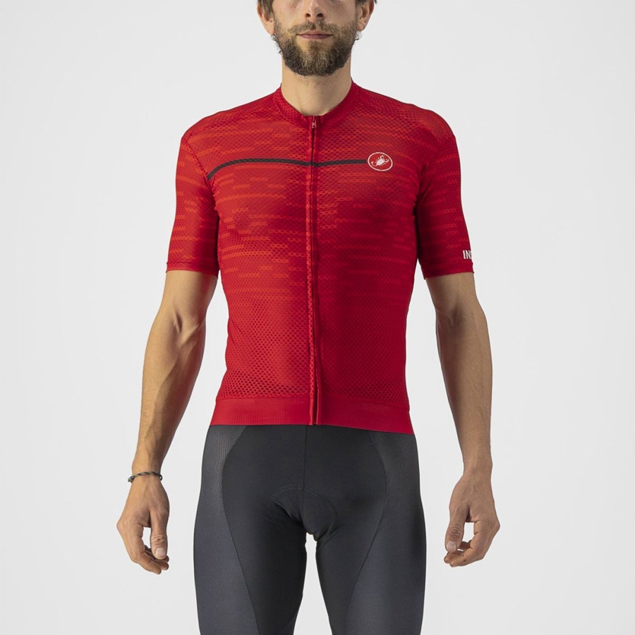 Maglia Castelli INSIDER Uomo Rosse Scuro | 03679FSPV