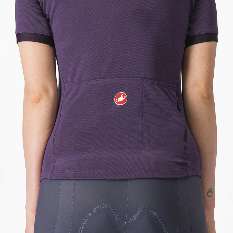 Maglia Castelli LIBERA Donna Viola | 45893UDKR