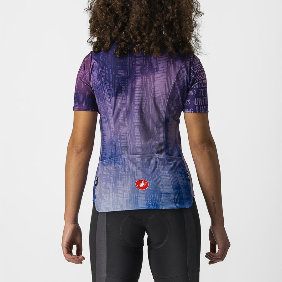 Maglia Castelli RIDE WITH REGGIE Donna Colorate | 36041ZIPA