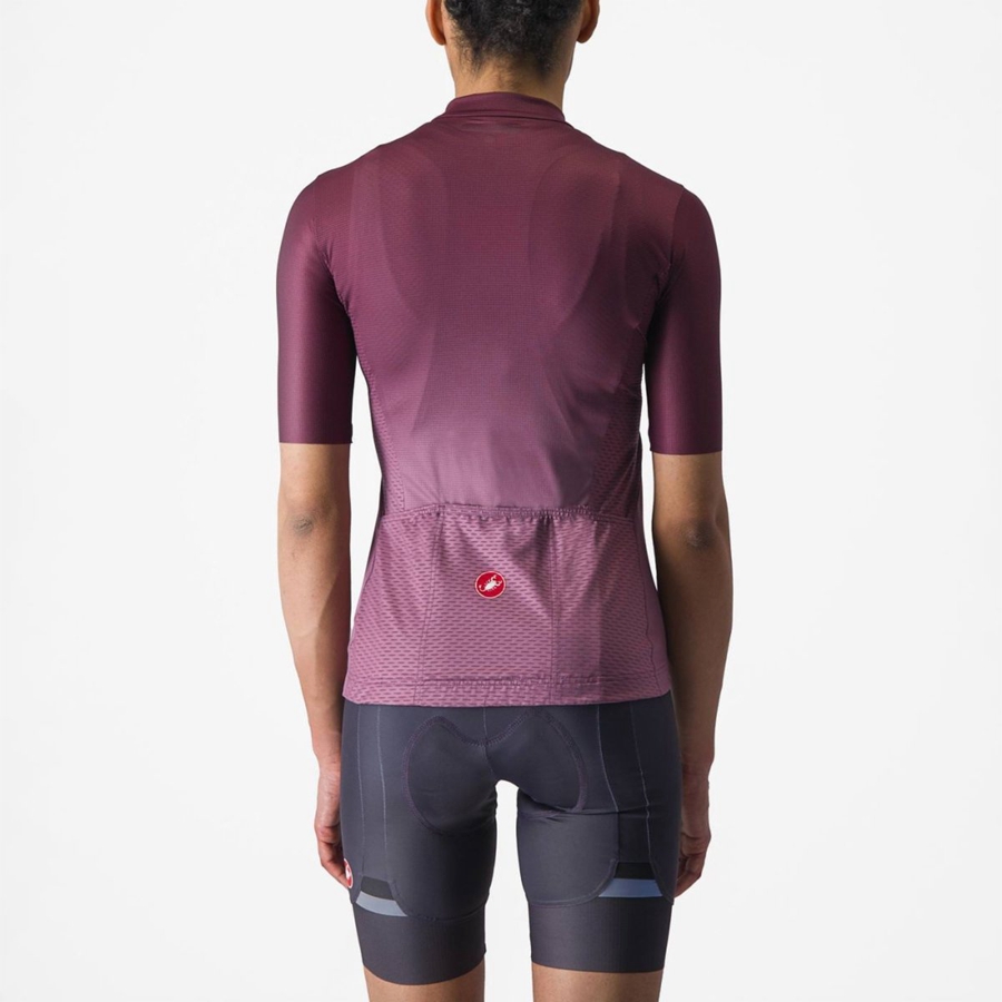 Maglia Castelli SALITA Donna Bordeaux Profondo Viola Profondo | 95140BREN