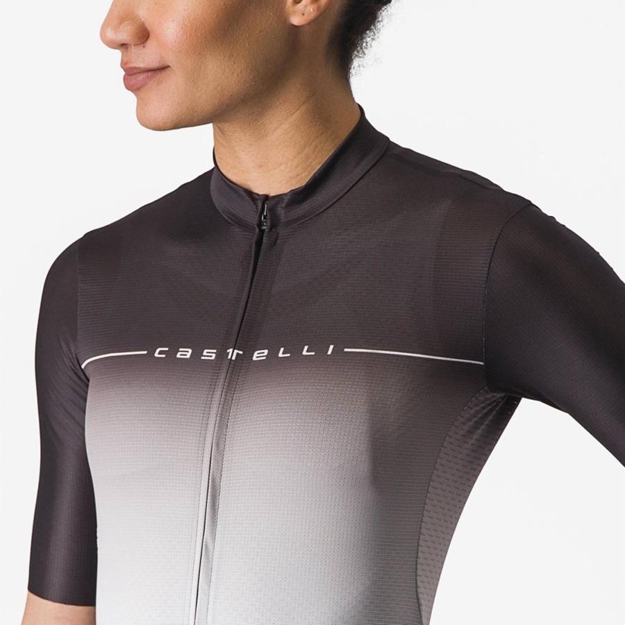 Maglia Castelli SALITA Donna Nere Argento Grigie Bianche | 30852LNZU