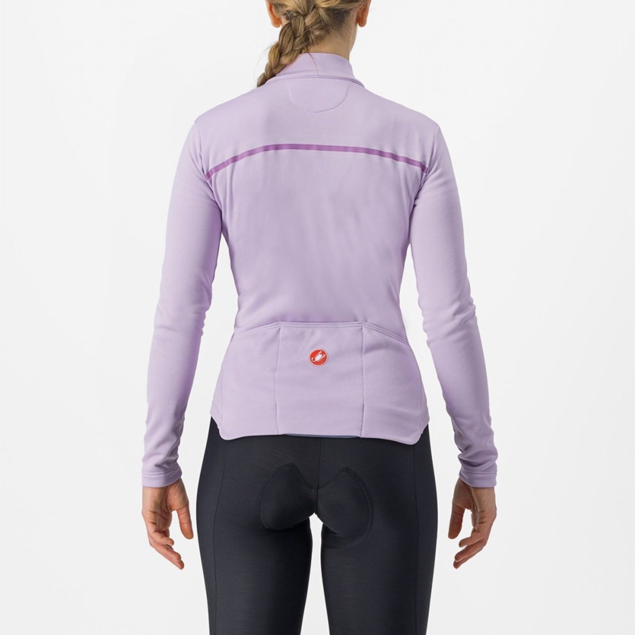 Maglia Castelli SINERGIA 2 FZ Donna Viola Viola | 12973RZKF