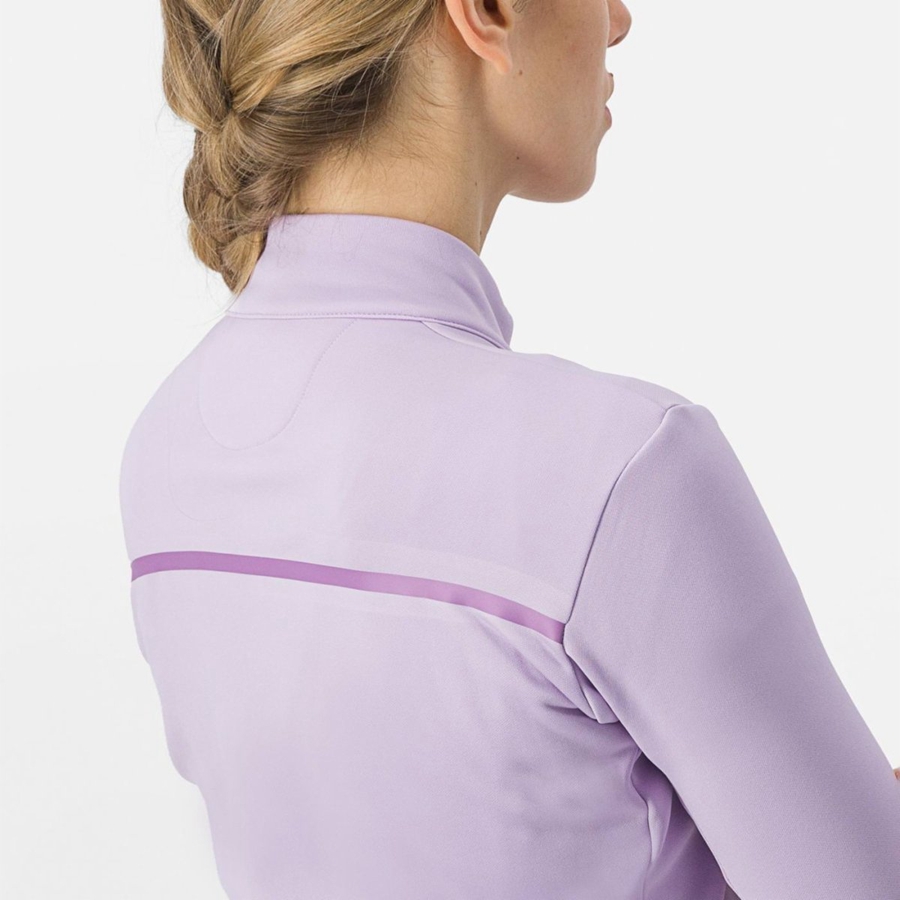 Maglia Castelli SINERGIA 2 FZ Donna Viola Viola | 12973RZKF