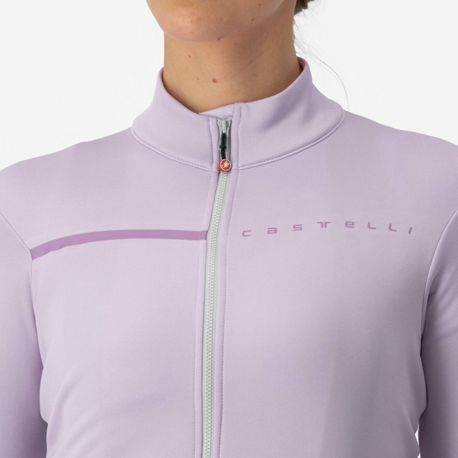 Maglia Castelli SINERGIA 2 FZ Donna Viola Viola | 12973RZKF