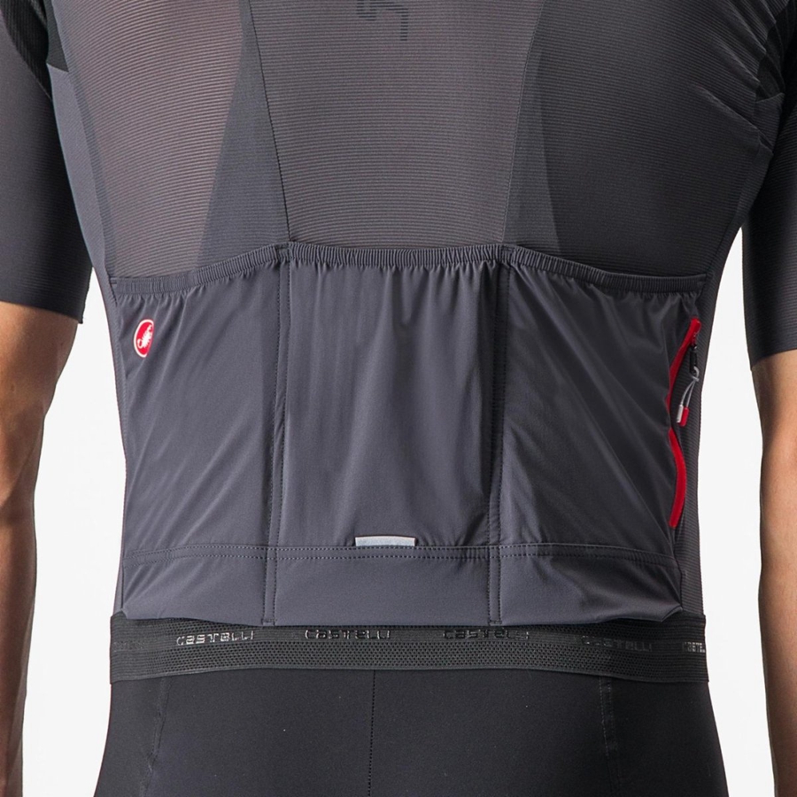 Maglia Castelli SUPERLEGGERA 3 Uomo Grigie Scuro | 30927ICQO