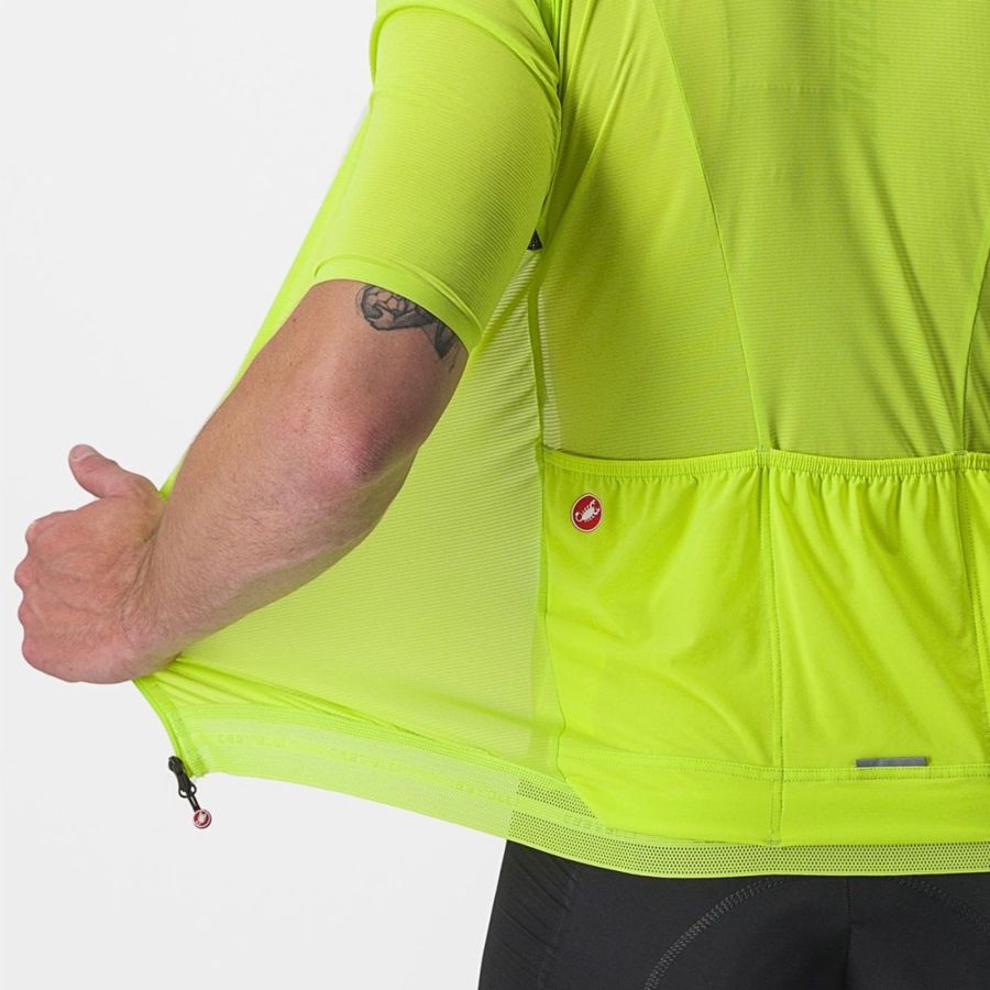 Maglia Castelli SUPERLEGGERA 3 Uomo Verdi Chiaro | 74560IDQJ