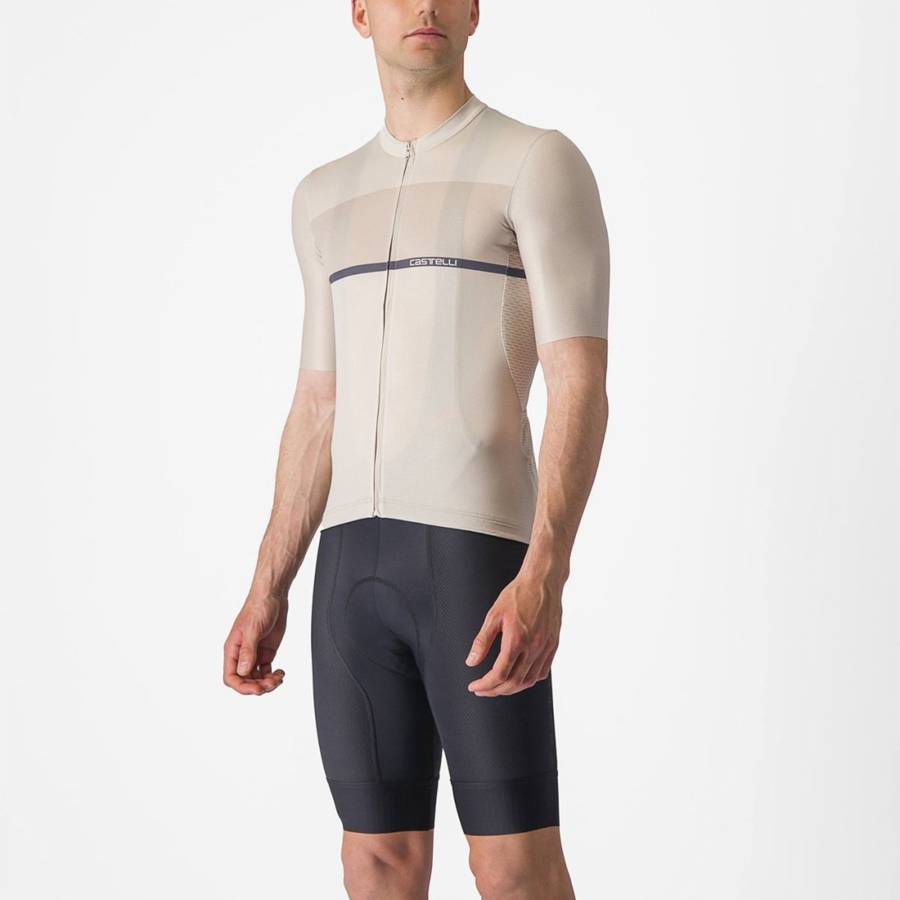 Maglia Castelli TRADIZIONE Uomo Argento Blu | 12367AKHP