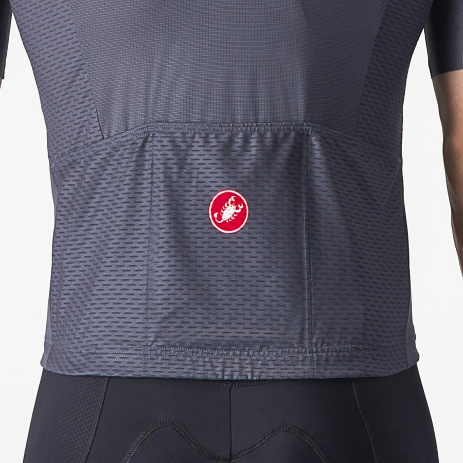 Maglia Castelli TRADIZIONE Uomo Blu Grigie Chiaro Blu | 43768RTPW