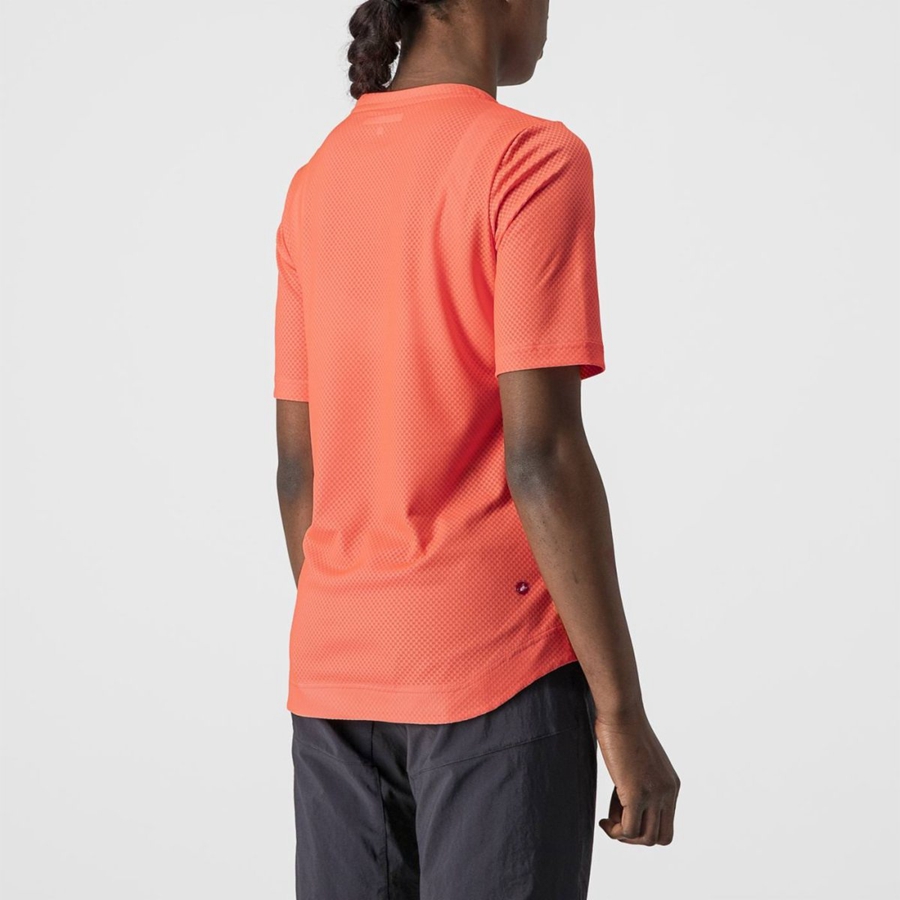 Maglia Castelli TRAIL TECH W TEE Donna Corallo | 10743YMHE