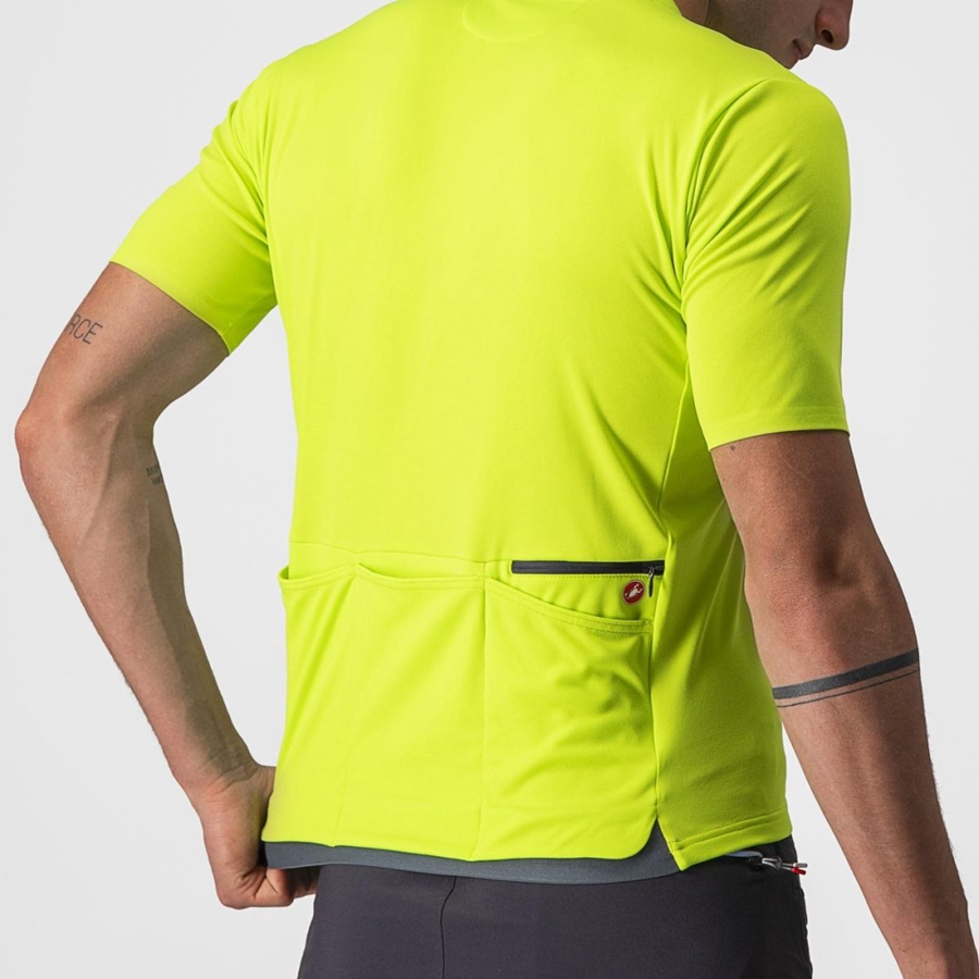 Maglia Castelli UNLIMITED ALLROAD Uomo Verdi Chiaro | 17204YGUN