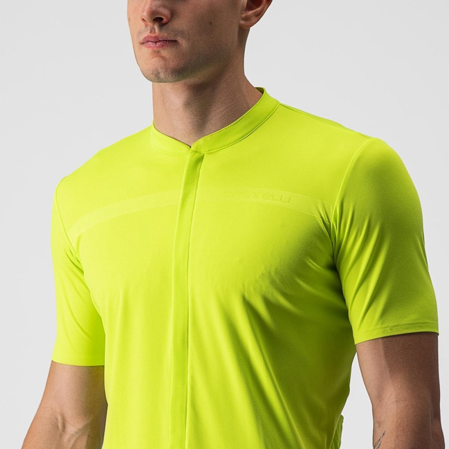 Maglia Castelli UNLIMITED ALLROAD Uomo Verdi Chiaro | 17204YGUN