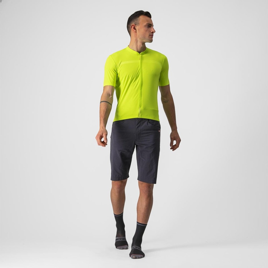 Maglia Castelli UNLIMITED ALLROAD Uomo Verdi Chiaro | 17204YGUN