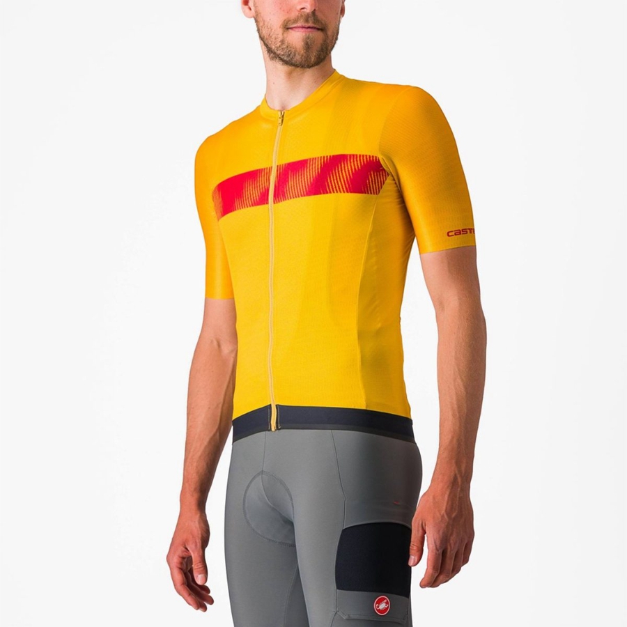 Maglia Castelli UNLIMITED ENDURANCE Uomo Rosse | 27604FLUG