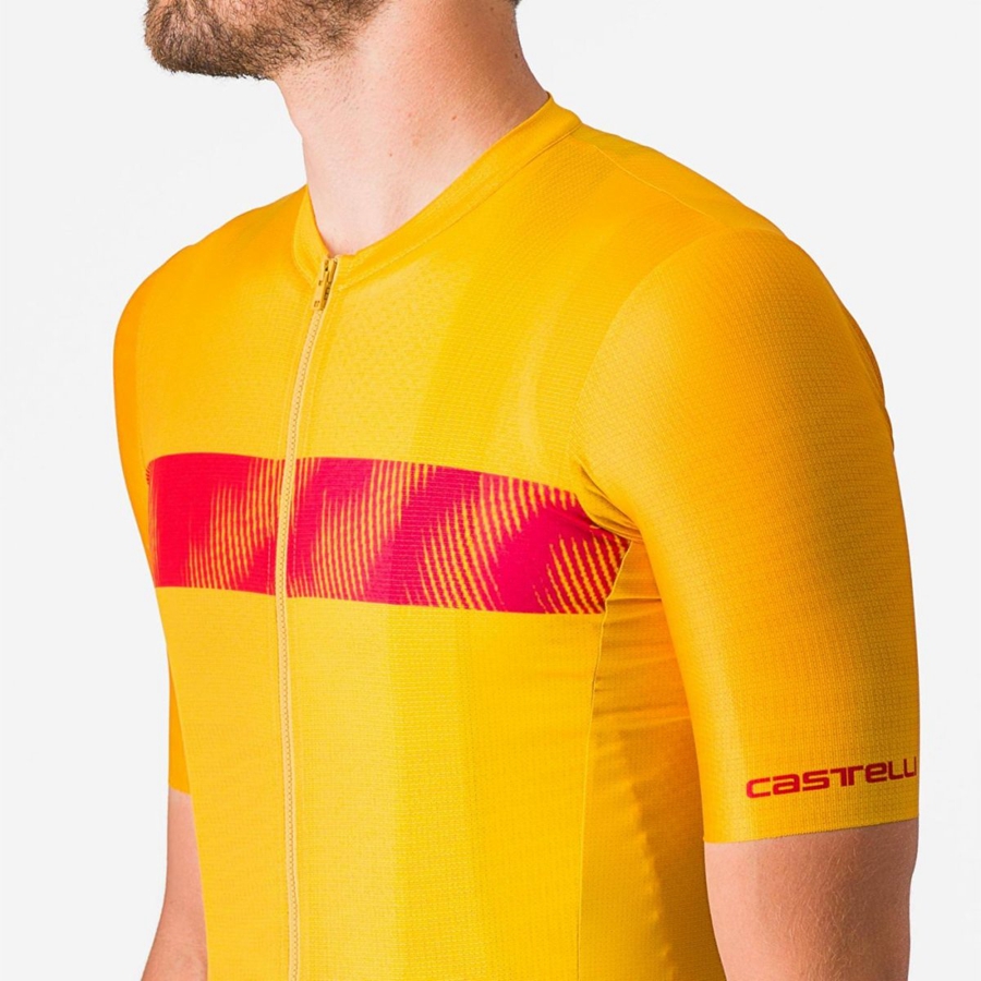 Maglia Castelli UNLIMITED ENDURANCE Uomo Rosse | 27604FLUG